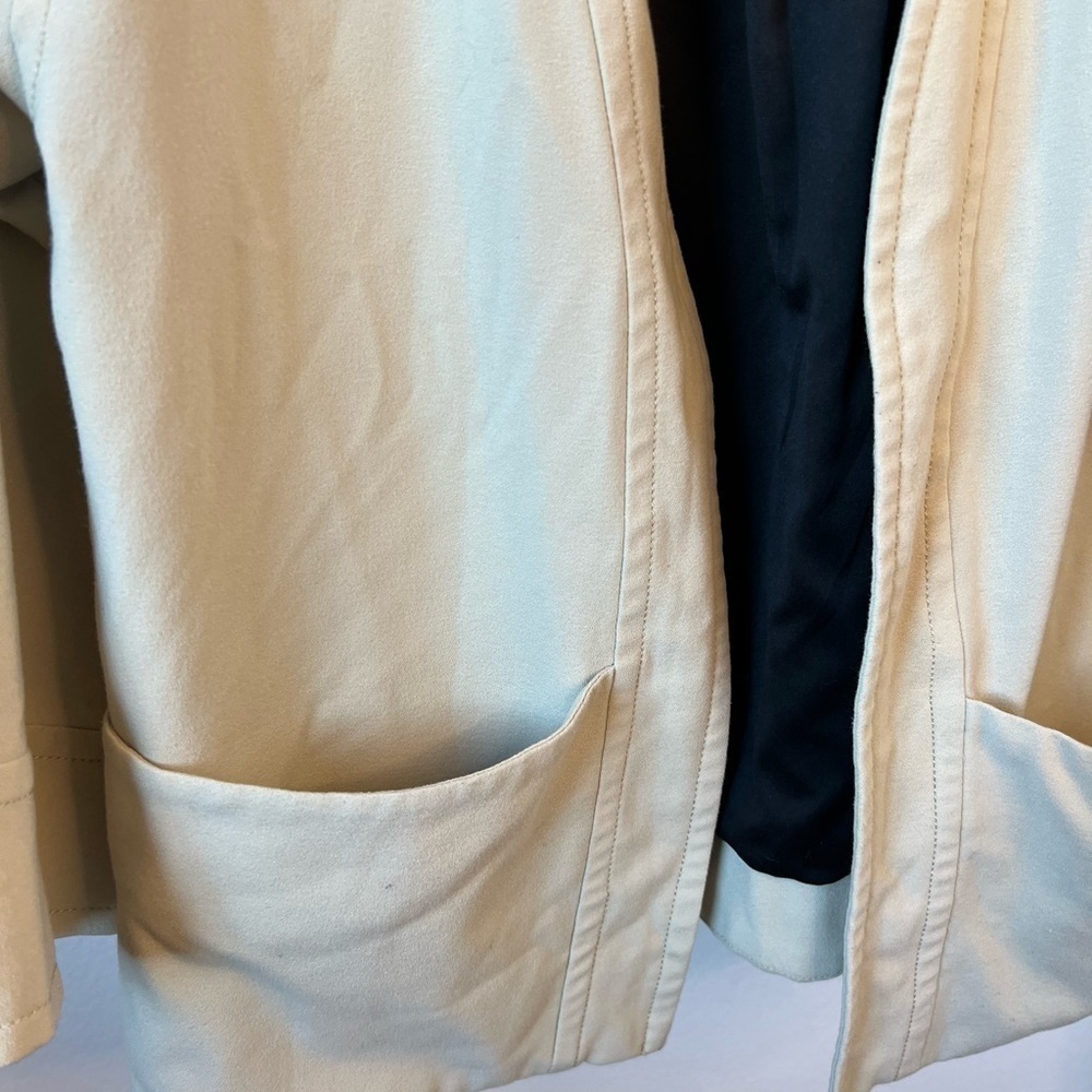 kensie Women’s Cream Jacket Size Large - Picture 3 of 9